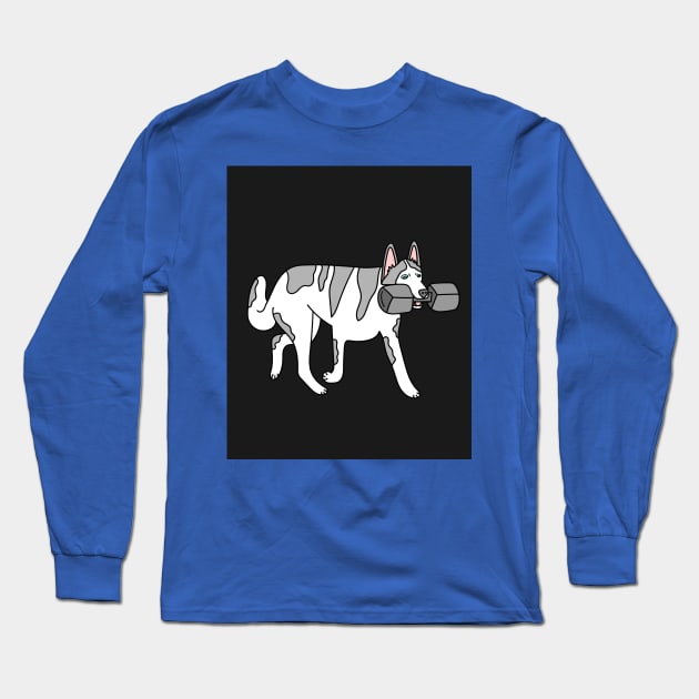 Fitness Enthusiastic Animal Sport Animal Long Sleeve T-Shirt by flofin